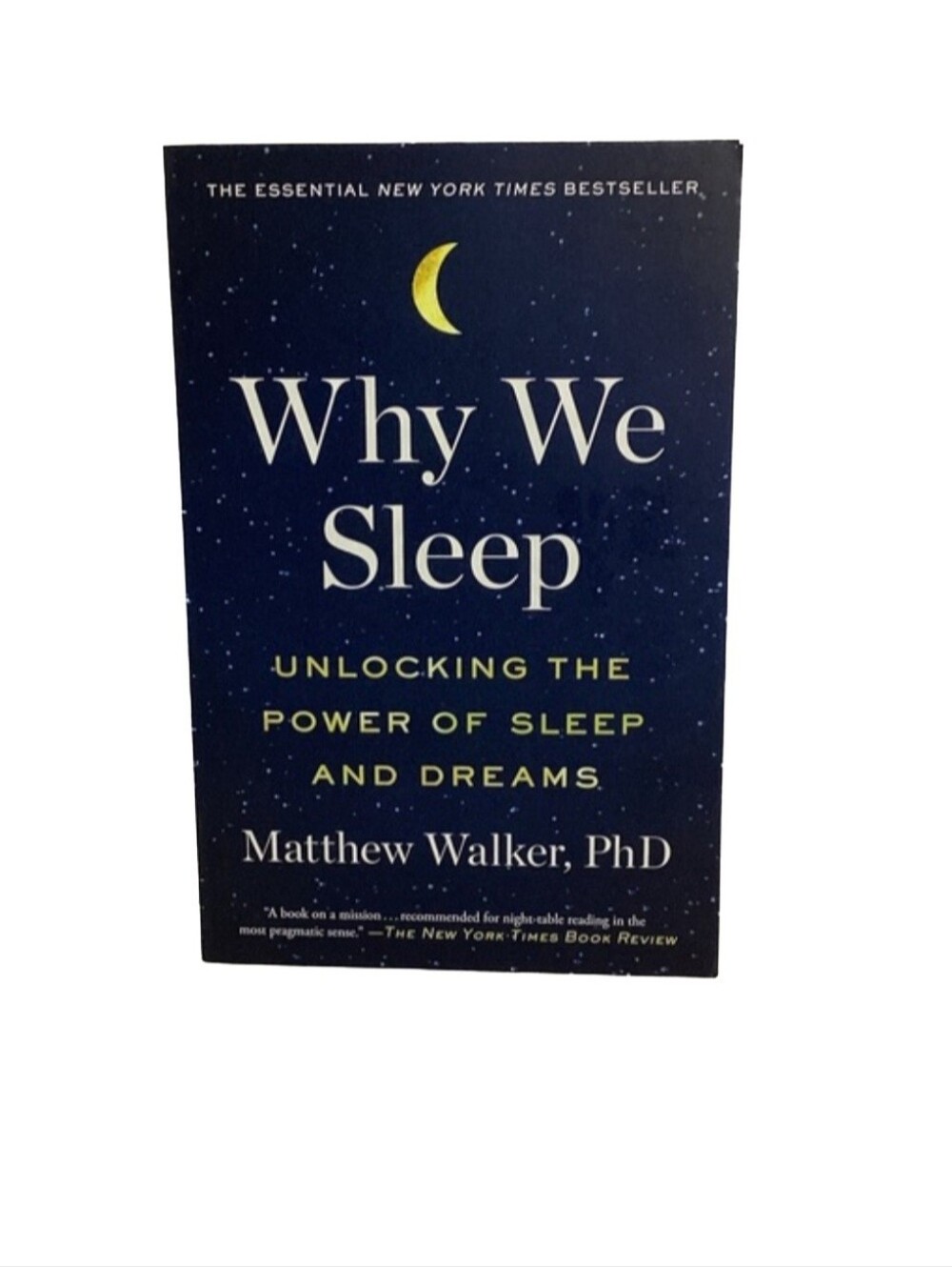🍄 Why We Sleep by Matthew Walker Softcover Book